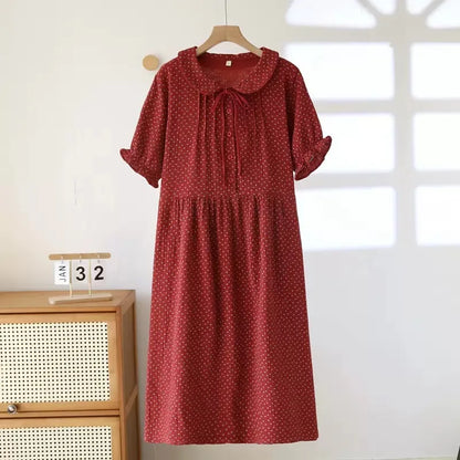 100% Cotton Pajama Set – Breathable & Soft Sleepwear for Women