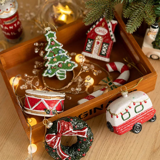 Christmas Tree Pendants – Decorative Holiday Ornaments for Seasonal Charm