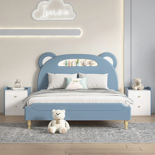 Children's Furniture Children's Bed Boys Single Bed Modern Wood