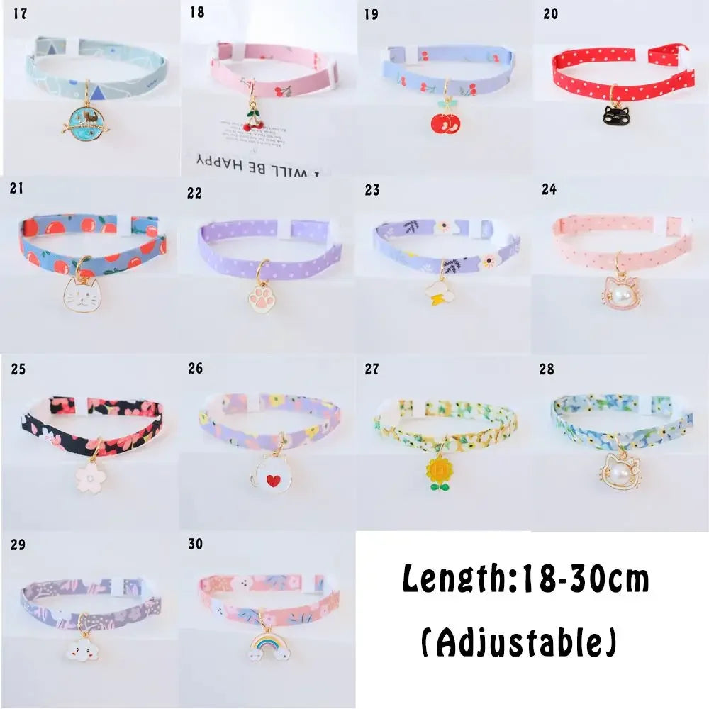 Cute Cat Collar Pet – Adjustable Soft Neck Accessory for Stylish Cats