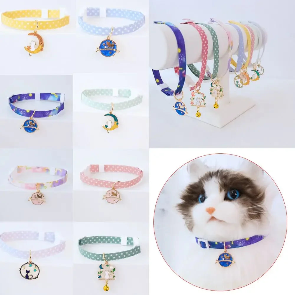 Cute Cat Collar Pet – Adjustable Soft Neck Accessory for Stylish Cats