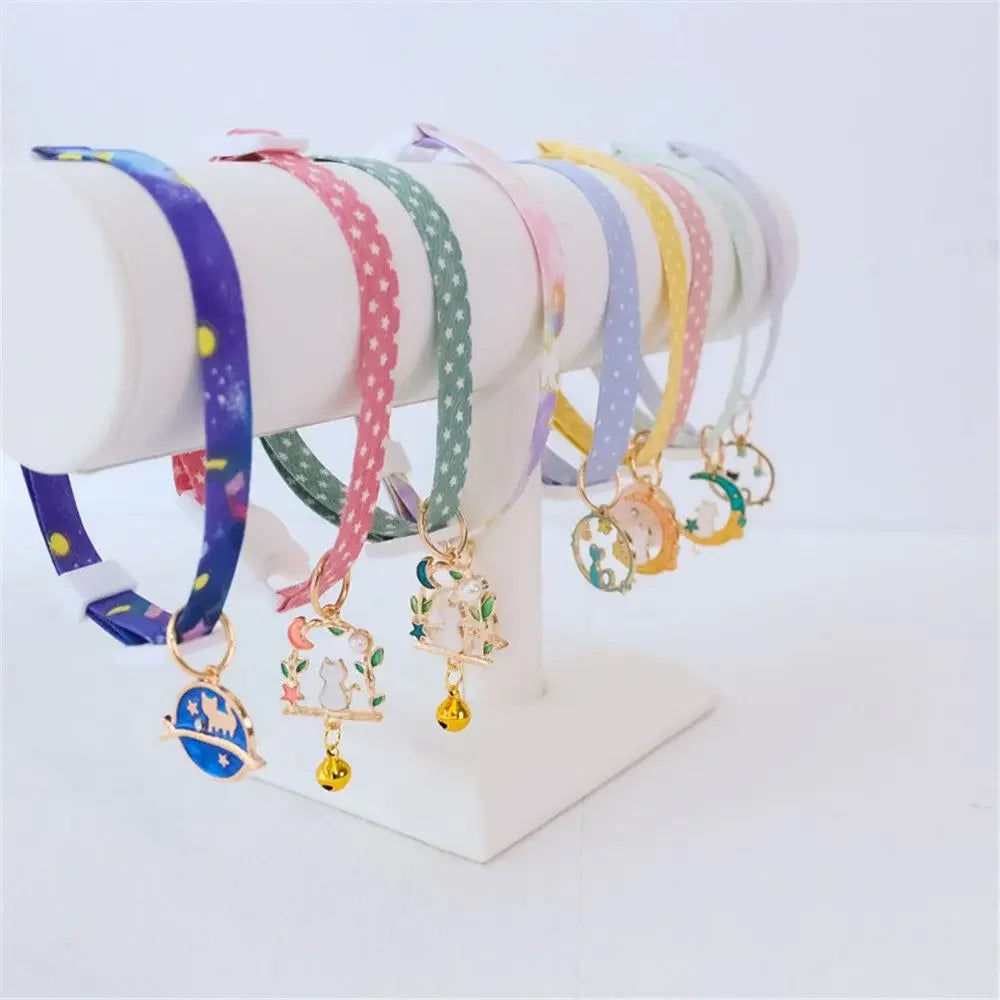 Cute Cat Collar Pet – Adjustable Soft Neck Accessory for Stylish Cats