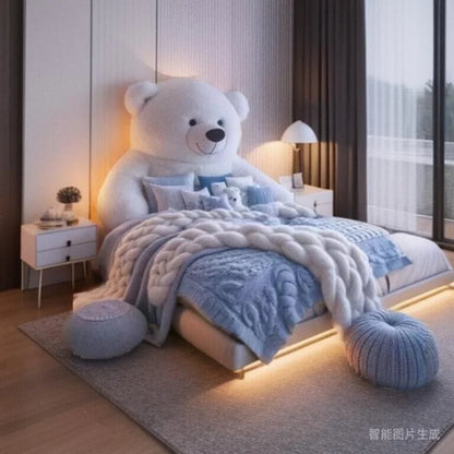 Cute Plush Bear Bed for Cozy and Fun Kids’ Sleeping Spaces - Bulk