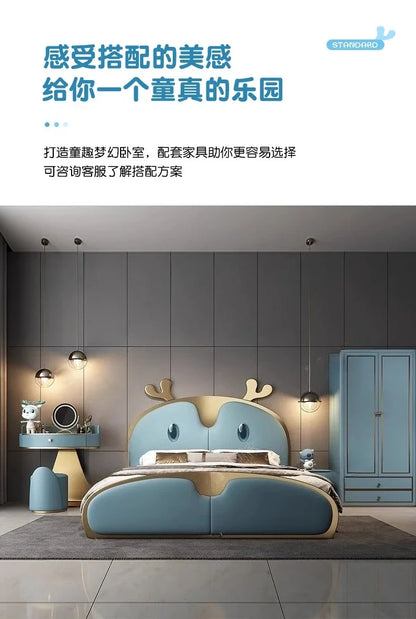Sex Queen Bed Frames With Headboard Bedroom Furniture (180X200cm)