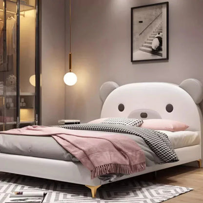 Luxury Beauty Bed Bedroom Double Headboards Modern Design