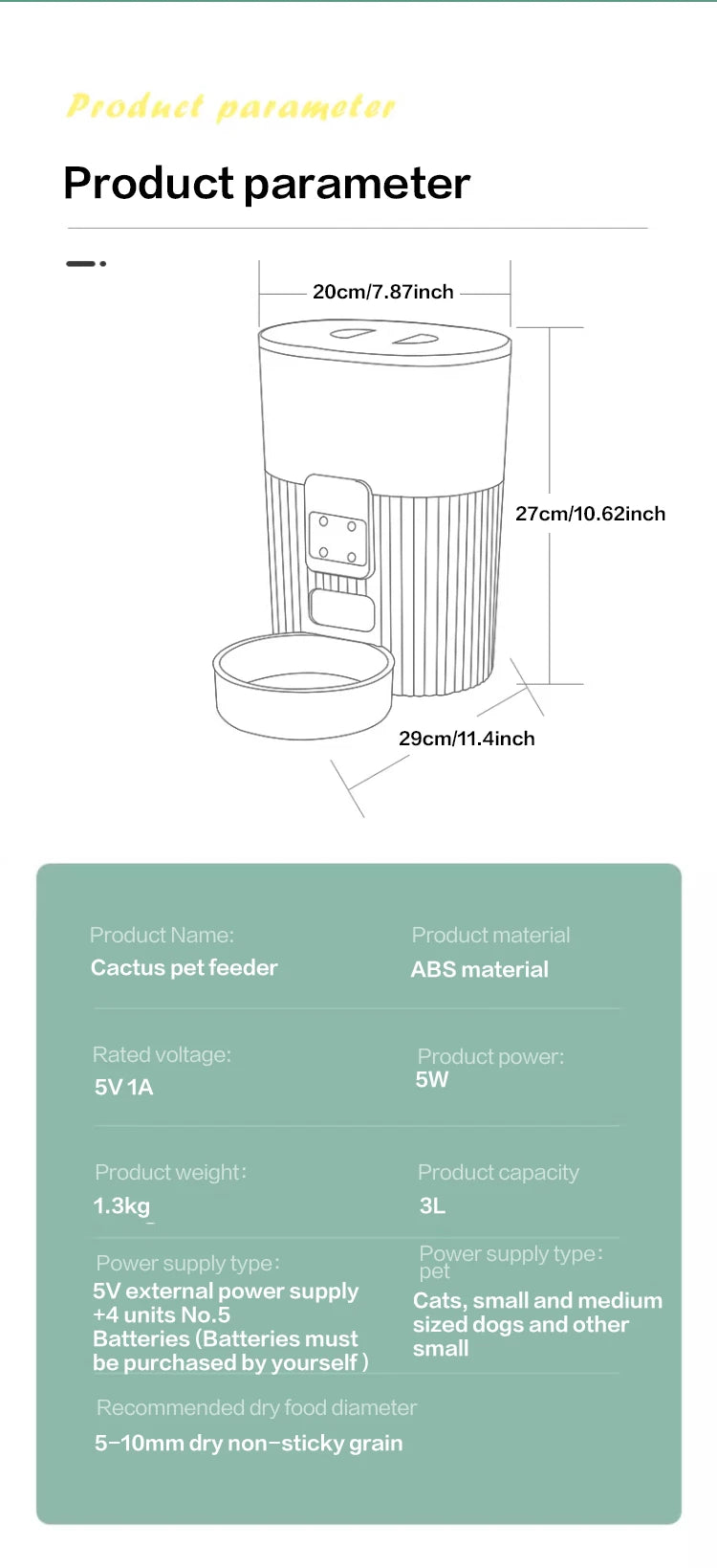 Best Automatic Pet Feeder – Smart Mealtime Solution for Cats & Dogs