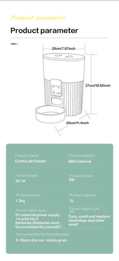 Best Automatic Pet Feeder – Smart Mealtime Solution for Cats & Dogs