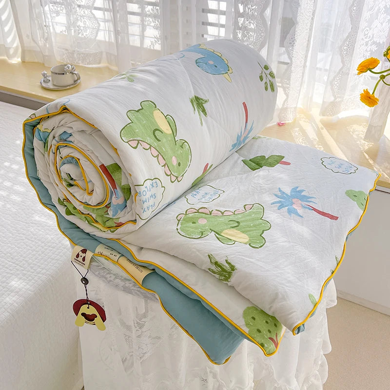 Reversible Quilt Set | Soft Lightweight Bedding with Two-Sided Design