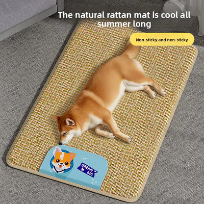 Pet Ice Silk Mat – Cooling Comfort for Dogs and Cats in Hot Weather