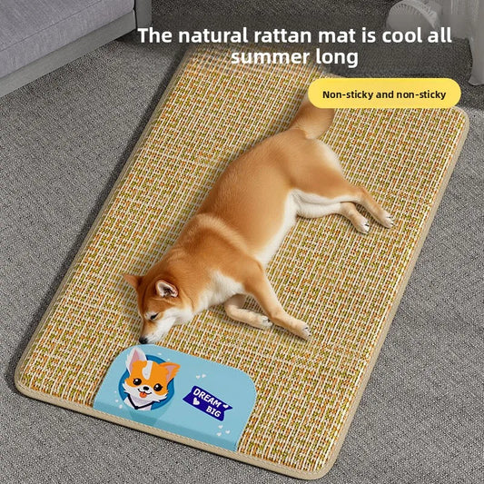 Pet Ice Silk Mat – Cooling Comfort for Dogs and Cats in Hot Weather