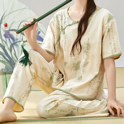 Women Satin Pajama Set – Soft, Silky Loungewear for a Luxurious Night