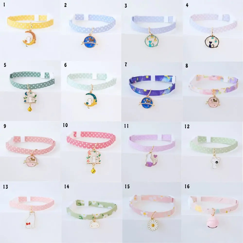 Cute Cat Collar Pet – Adjustable Soft Neck Accessory for Stylish Cats
