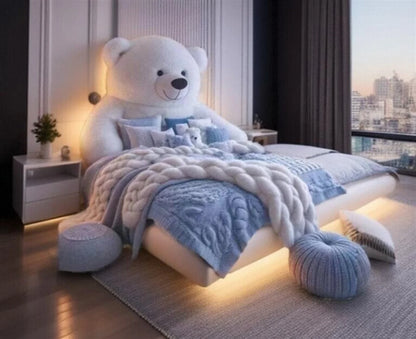 Cute Plush Bear Bed for Cozy and Fun Kids’ Sleeping Spaces - Bulk