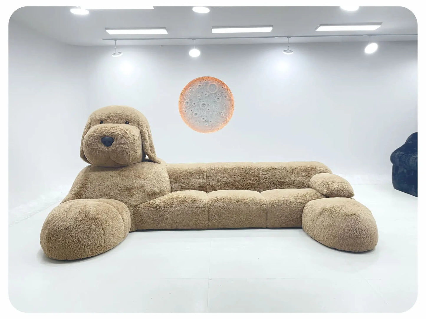 Teddy Dog Animal Sofa Plush Creative Apartment Size