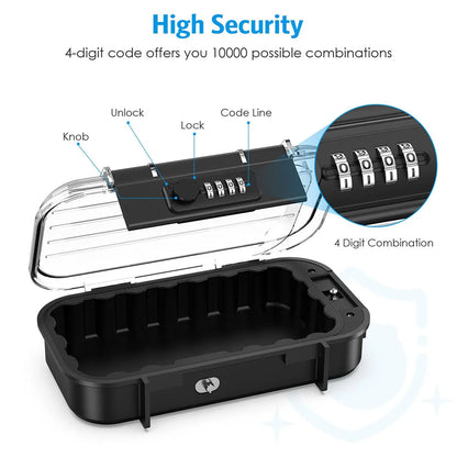 Portable Safe Box Travel Safe Box Security Lockbox