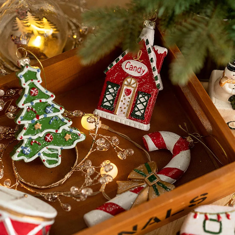 Christmas Tree Pendants – Decorative Holiday Ornaments for Seasonal Charm