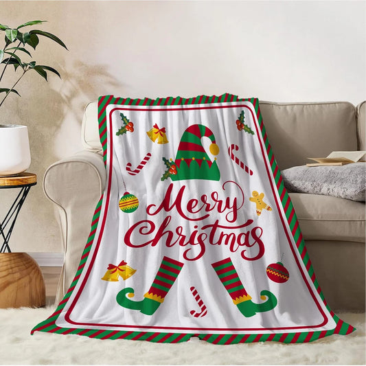 Christmas Throw Blanket for Couch, Bed, or Gifting