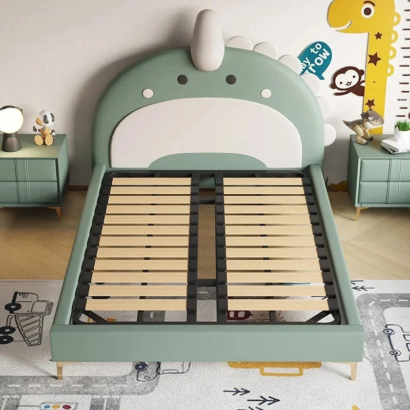 Modern Compact Double Bed Frame for Kids - Luxury Loft Design