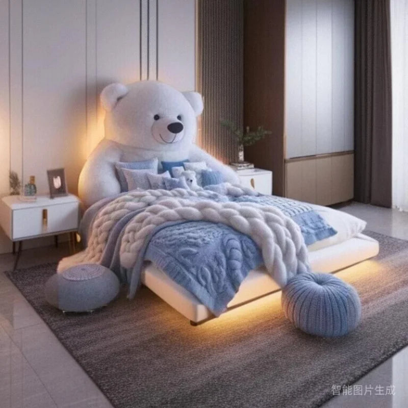 Cute Plush Bear Bed for Cozy and Fun Kids’ Sleeping Spaces - Bulk