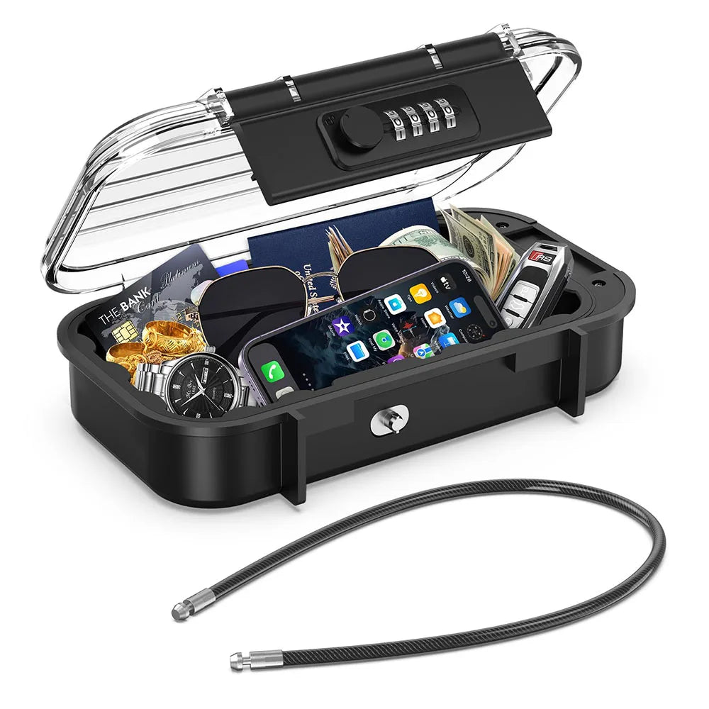 Portable Safe Box Travel Safe Box Security Lockbox
