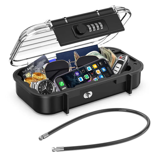 Portable Safe Box Travel Safe Box Security Lockbox
