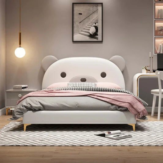 Luxury Beauty Bed Bedroom Double Headboards Modern Design