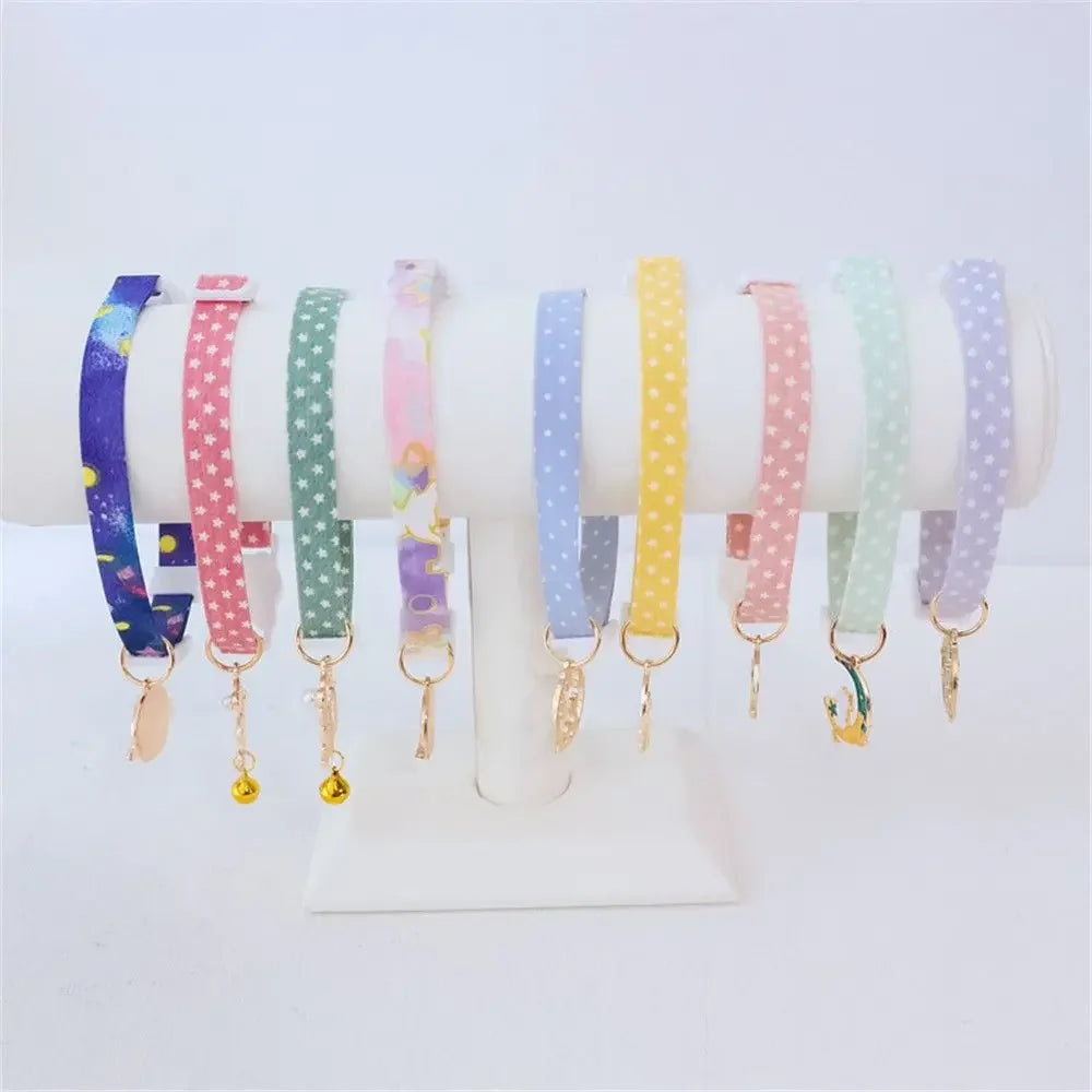 Cute Cat Collar Pet – Adjustable Soft Neck Accessory for Stylish Cats