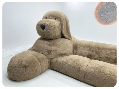 Teddy Dog Animal Sofa Plush Creative Apartment Size