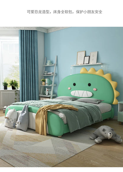 Cute Unique Modern Children's Bed Animal Shape House Light Luxury