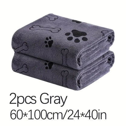 Grooming Towels for Pets – Quick-Dry, Ultra-Absorbent Towels for Dogs and Cats