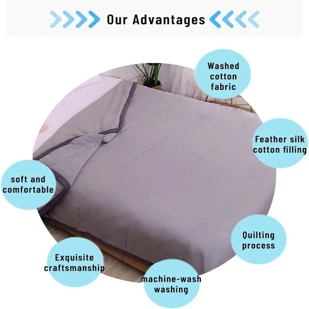 Double-Sided Throw Blanket 