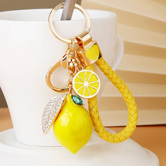 Rhinestone Keychain Wristlet – Sparkling Rhinestone Keychain for Everyday Glam