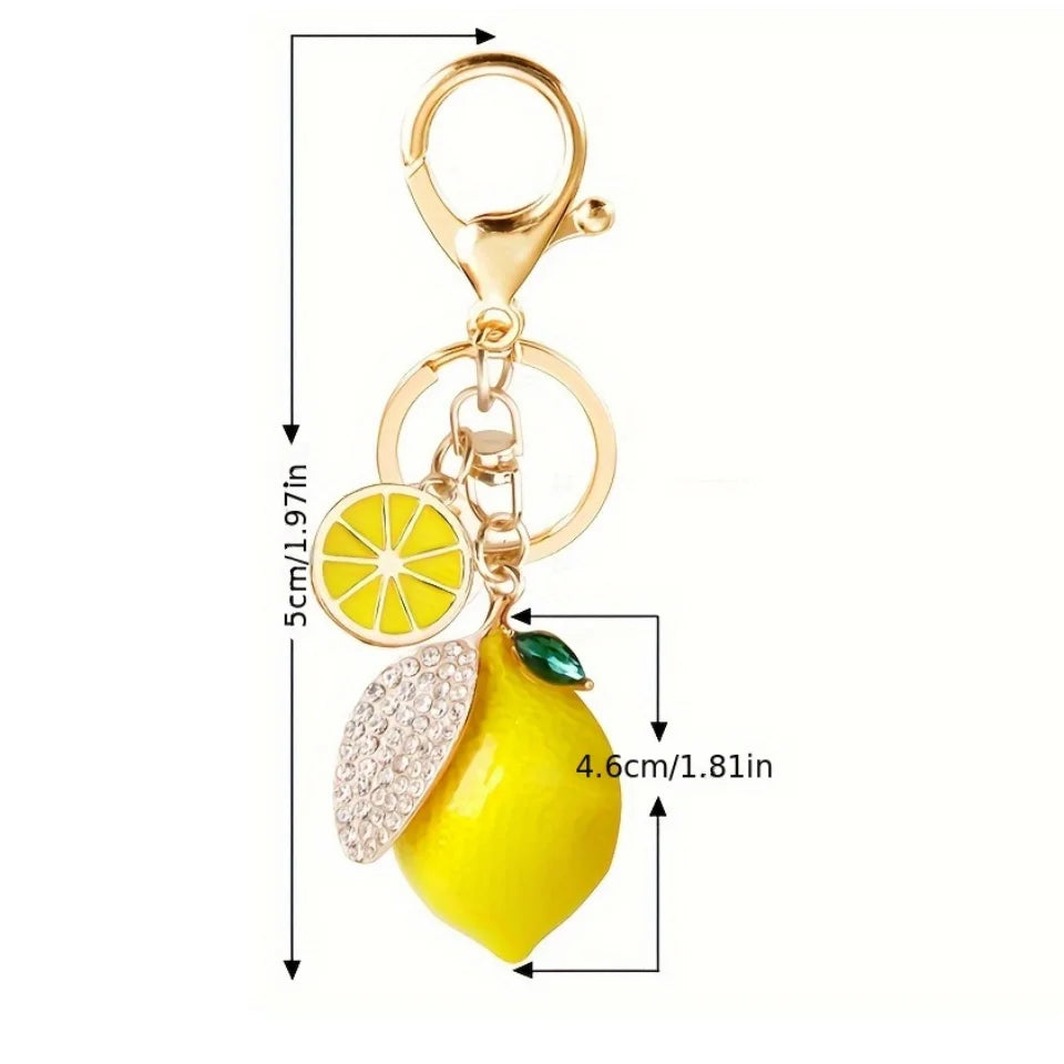 Rhinestone Keychain Wristlet – Sparkling Rhinestone Keychain for Everyday Glam