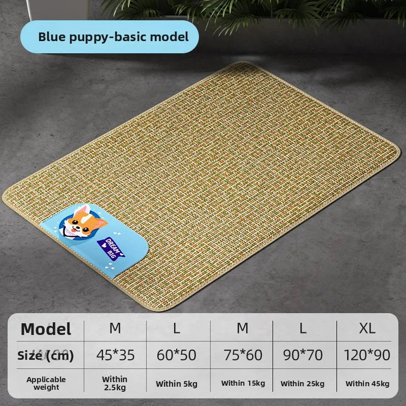 Pet Ice Silk Mat – Cooling Comfort for Dogs and Cats in Hot Weather