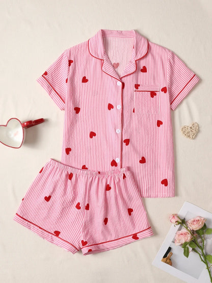 Pink Pajama Set Women – Soft & Stylish Sleepwear for Comfortable Nights
