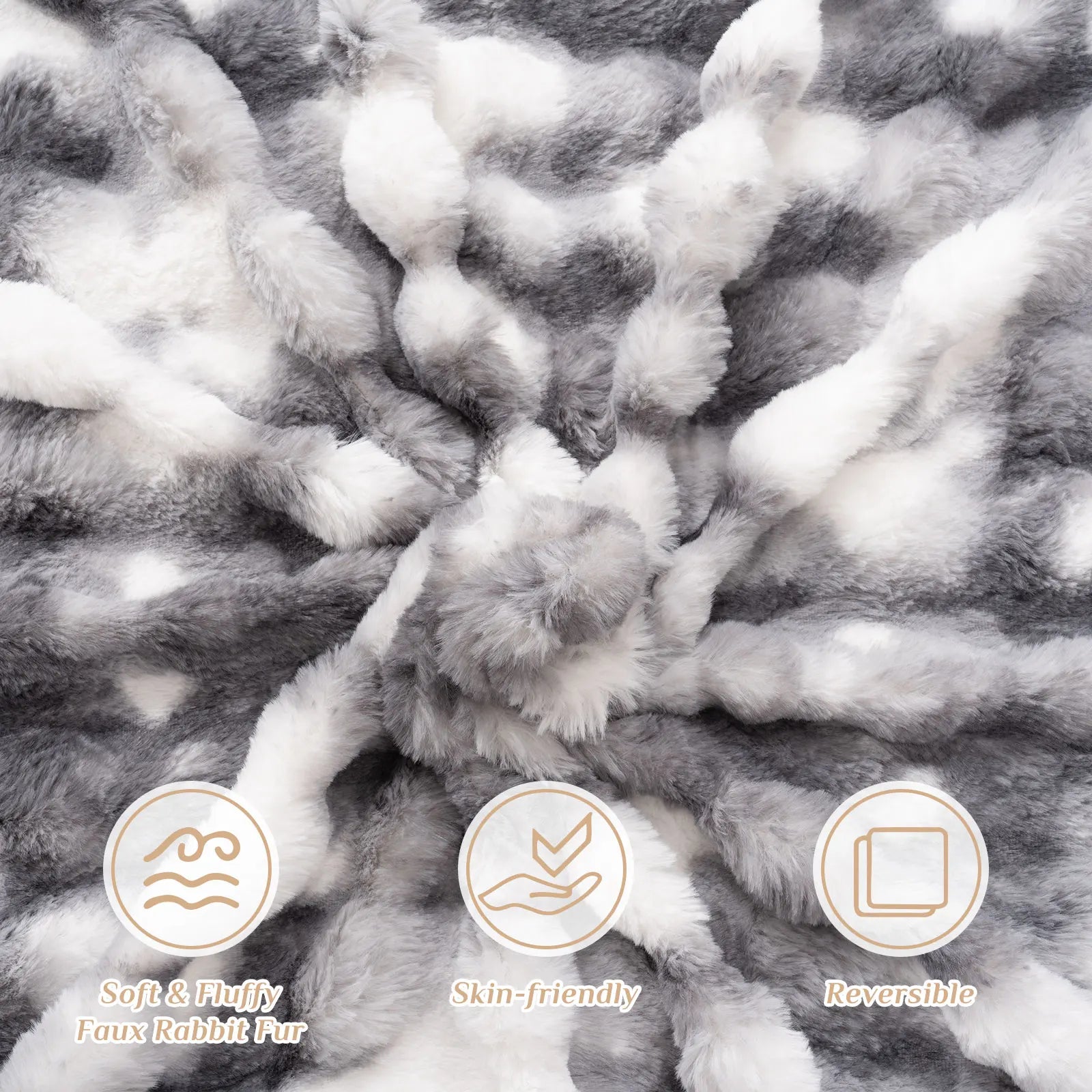 Fluffy Blanket for Bed