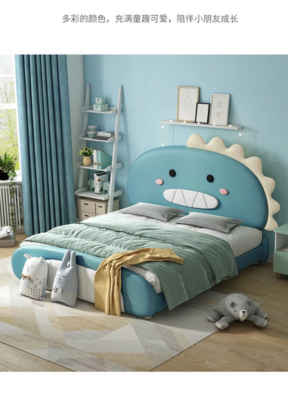 Cute Unique Modern Children's Bed Animal Shape House Light Luxury
