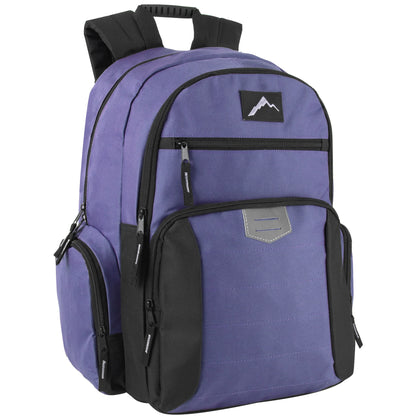 18-Inch Reflective Multi Pocket Backpack with Laptop Section - 3 Girl Colors