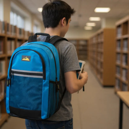 18 Inch Multi-Pocket Reflective Backpack - 5 Colors