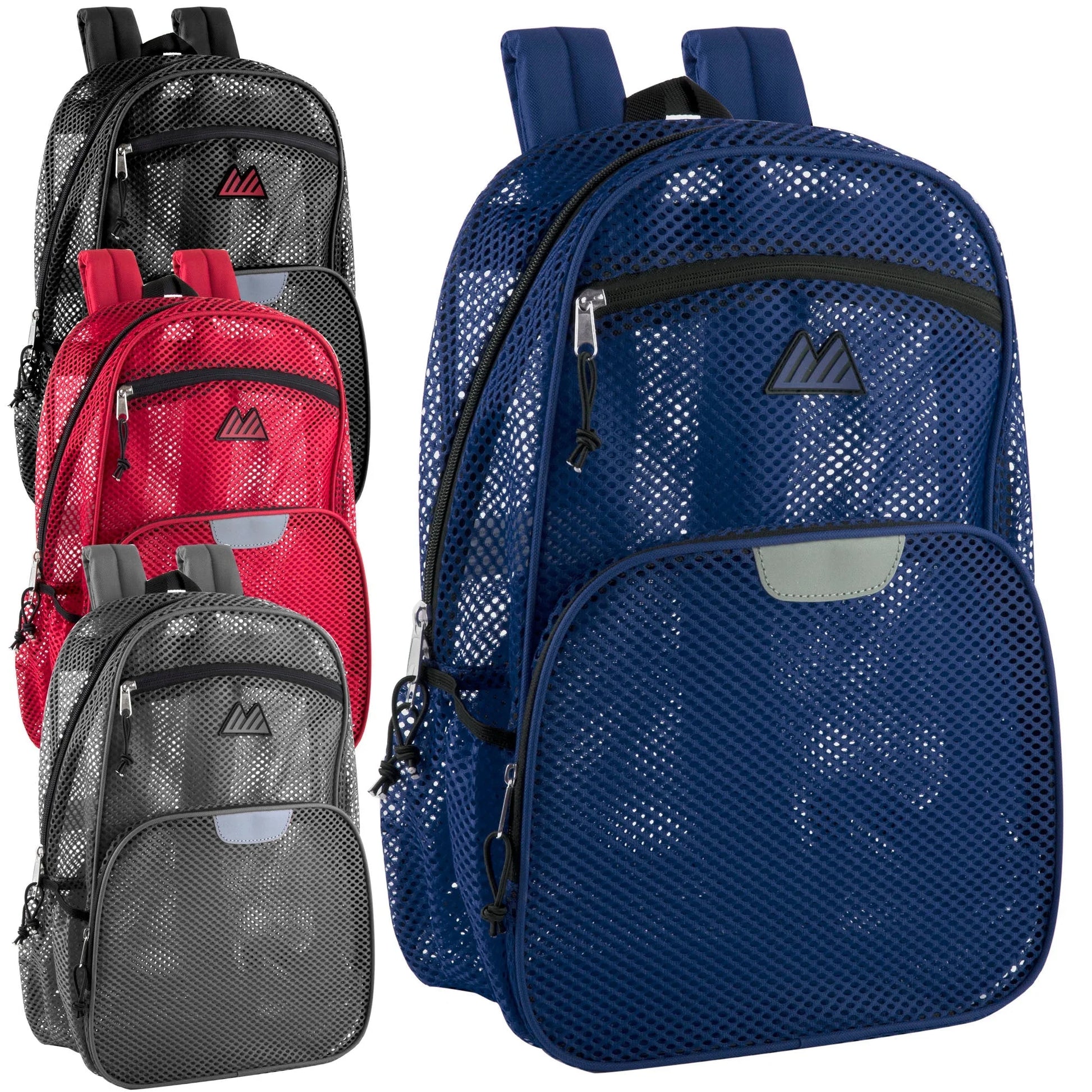 18 Inch Pro Jersey Reflective Mesh Backpack - 4 Colors