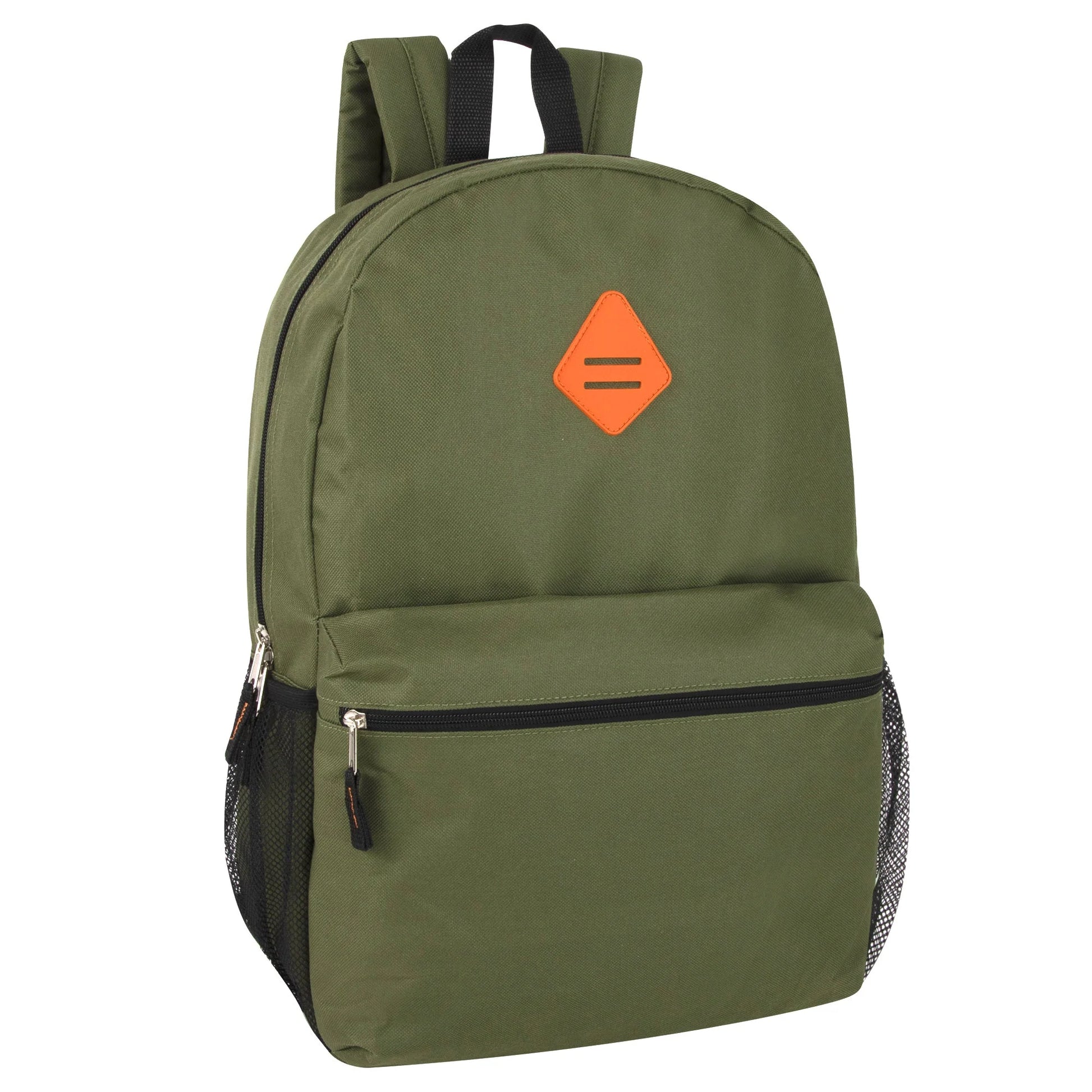 19 Inch Lash Tab Backpack W Side Mesh Pockets - 4 Colors