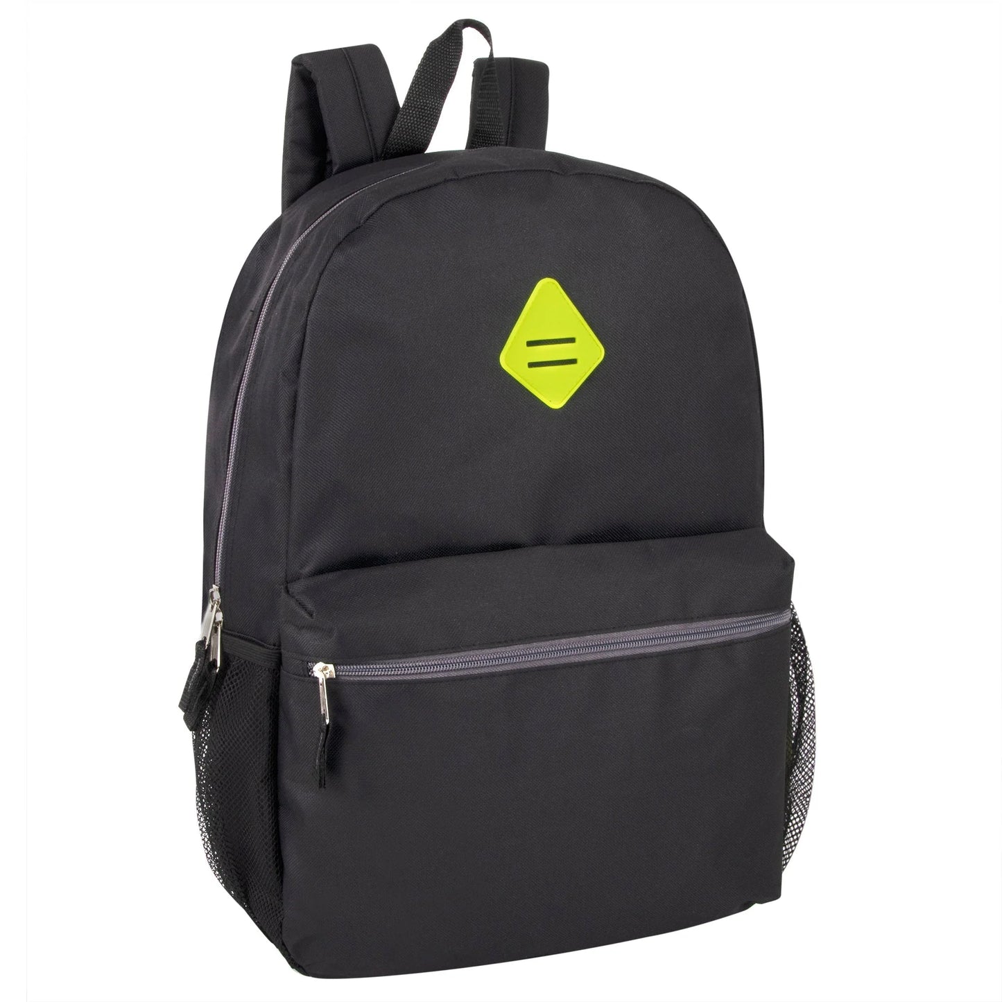 19 Inch Lash Tab Backpack W Side Mesh Pockets - 4 Colors