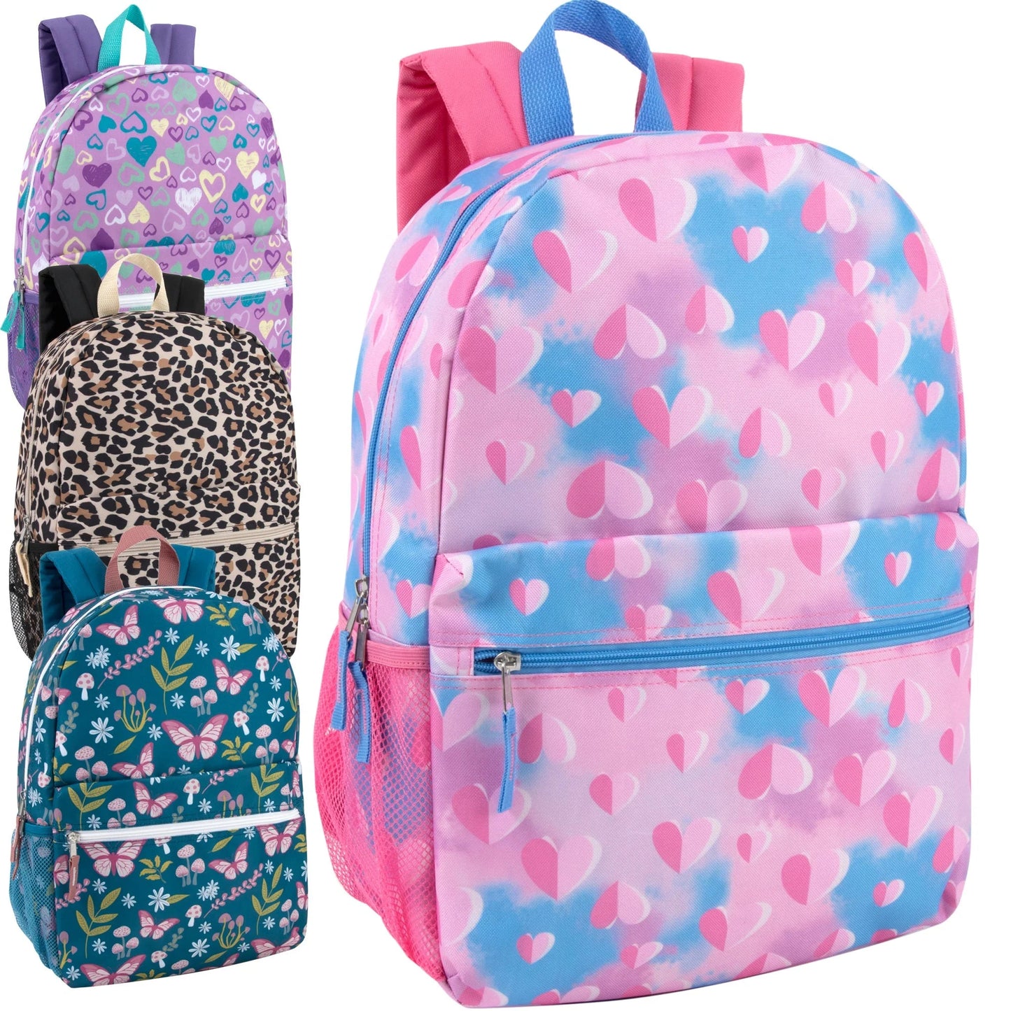 17-Inch Printed Backpack