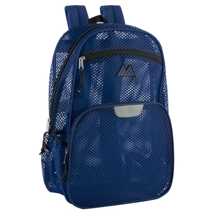 18 Inch Pro Jersey Reflective Mesh Backpack - 4 Colors