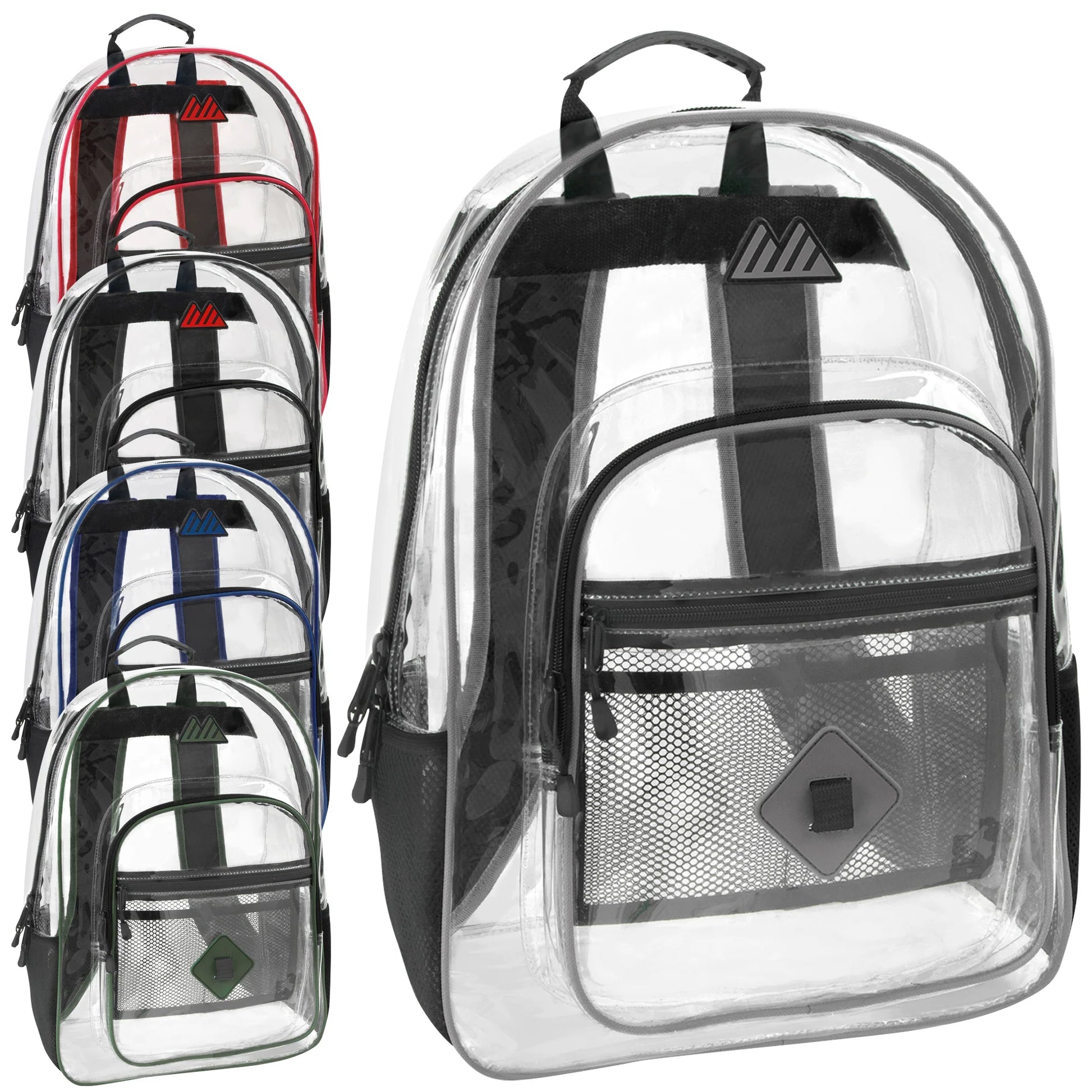 18-Inch Summit Ridge Clear Backpack