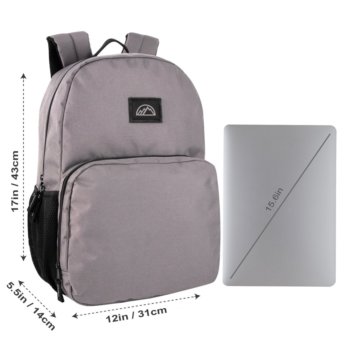 17-Inch Mountain Edge Dome Backpack with Laptop Sleeve - 2 Yr Warranty