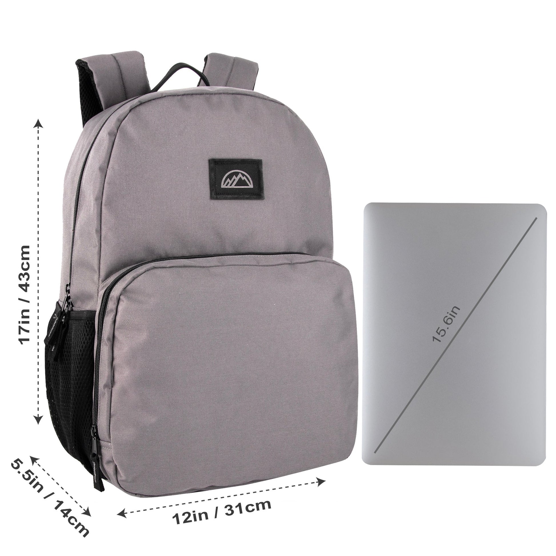 17-Inch Mountain Edge Dome Backpack with Laptop Sleeve - 2 Yr Warranty