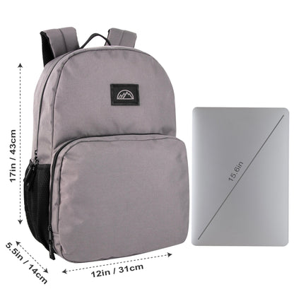 17-Inch Mountain Edge Dome Backpack with Laptop Sleeve - 2 Yr Warranty