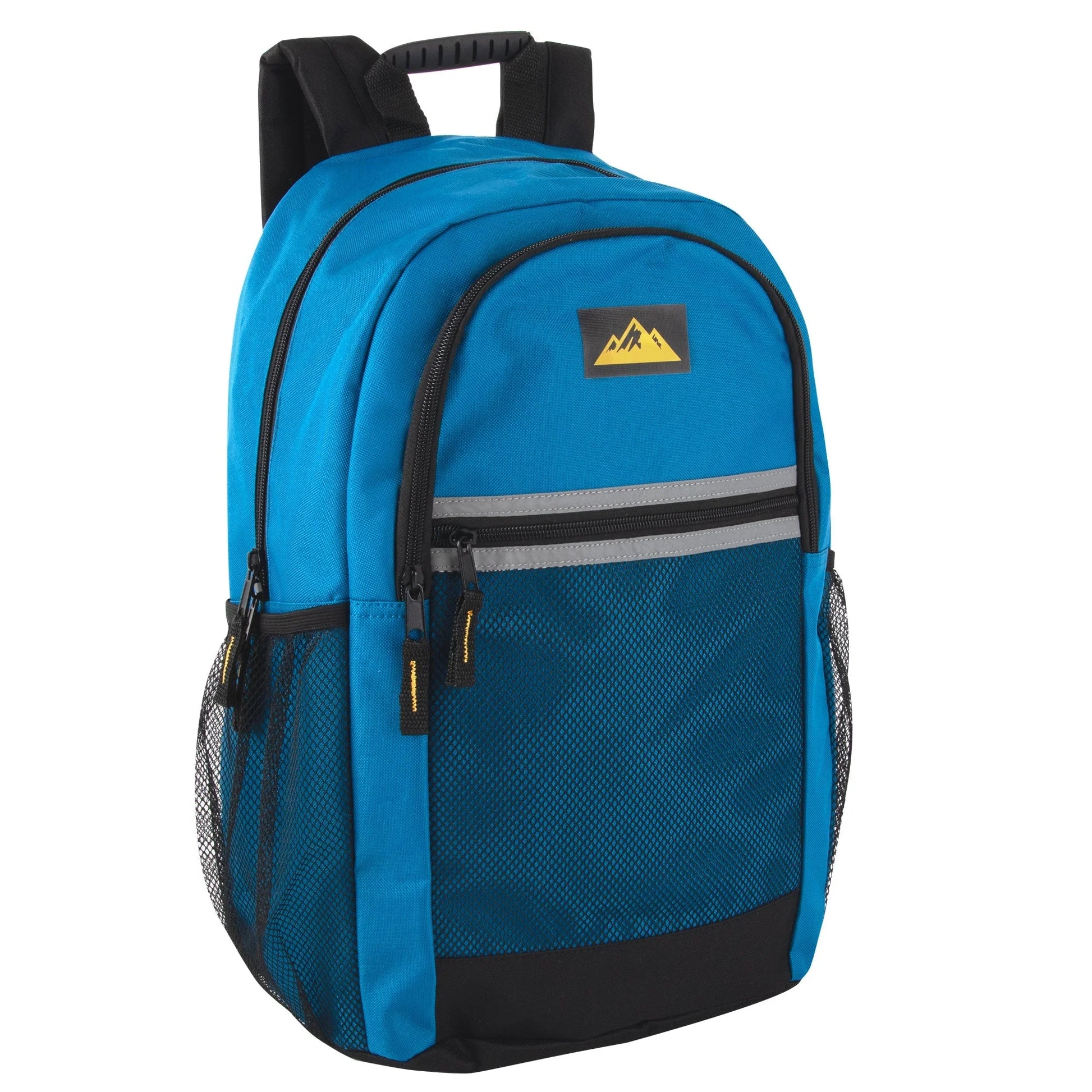 18 Inch Multi-Pocket Reflective Backpack - 5 Colors