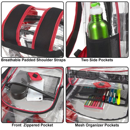 18-Inch Summit Ridge Clear Backpack